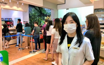 20,000 topeng muka buat warga Sarawak diberi oleh wilayah Fujian, China