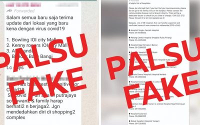 Berita tular perintah berkurung Sarawak adalah palsu semata-mata