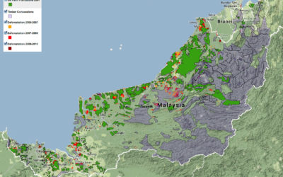 34 daerah Sarawak berada dalam zon hijau, manakala 6 daerah zon kuning