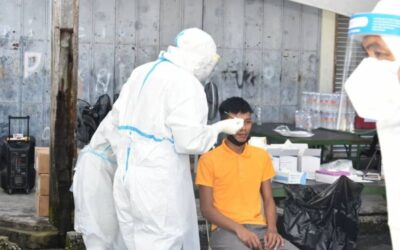 Operasi Deteksi Kes Aktif (ACD) selama sehari di Kampung Haji Baki di luar bandar