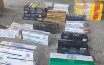 Pasaran rokok seludup di Sarawak dan Sabah mencatat peratusan tertinggi berbanding lain