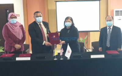 Unimas menandatangani memorandum persefahaman berkaitan pengedaran gas