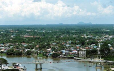 Projek Pembangunan Lembangan Sungai Bersepadu (PLSB) Sungai Sarawak yang dijangka siap pada 2025